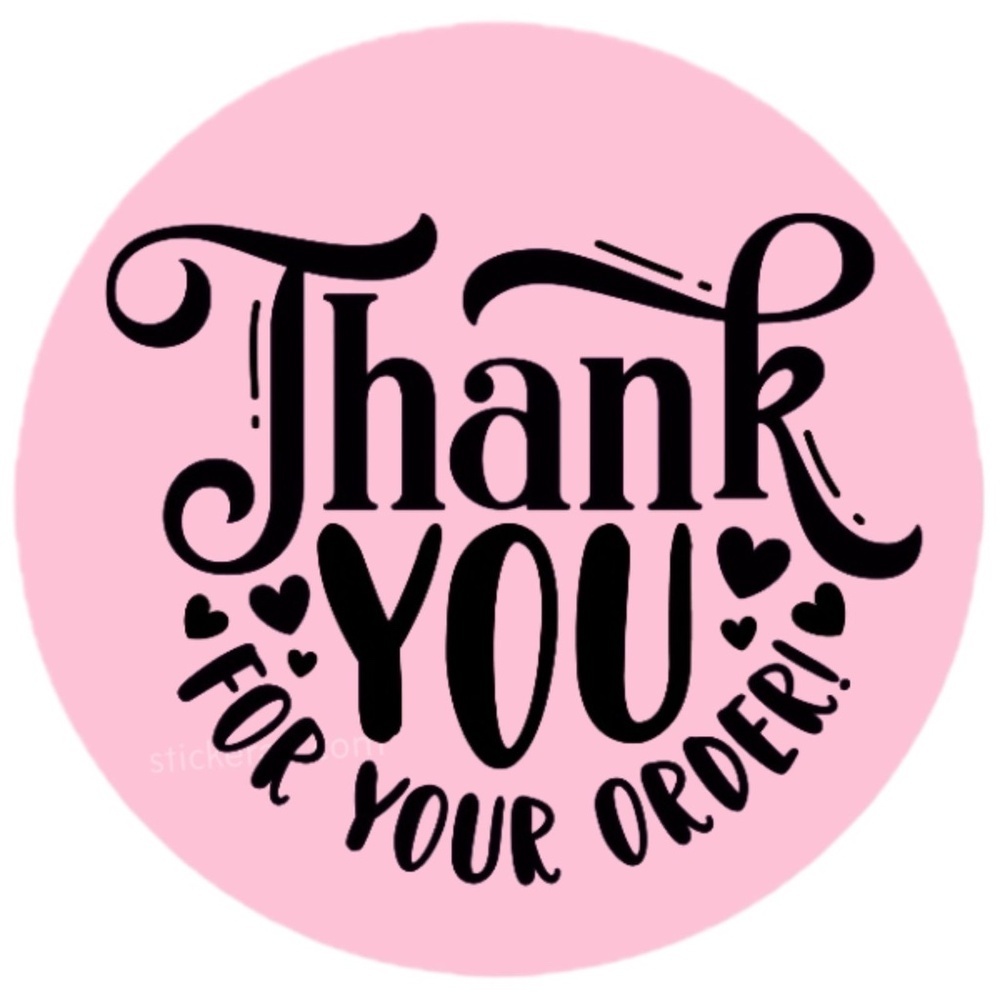 100 Thank You Stickers for poshmark 2 in round  | Shipping Supplies | NWT - Picture 9 of 13